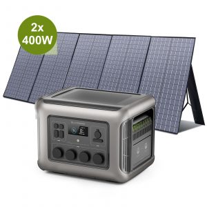 Allpowers R2500 2500W Powerstation mit Solarpanel 400W SP037