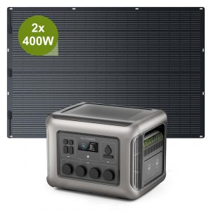 Allpowers R2500 2500W Powerstation mit Solarpanel 400W SF400