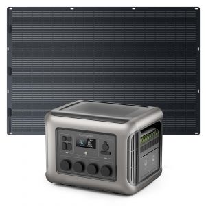 Allpowers R2500 2500W Powerstation mit Solarpanel 400W SF400