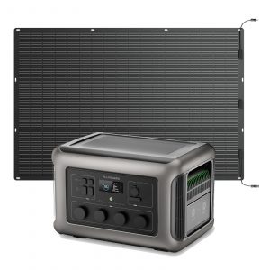 Allpowers Solargenerator-kit 3500W Powerstation 400W Flexibles Solarpanel