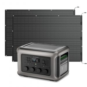 Allpowers Solargenerator-kit 3500W Powerstation 400W Flexibles Solarpanel