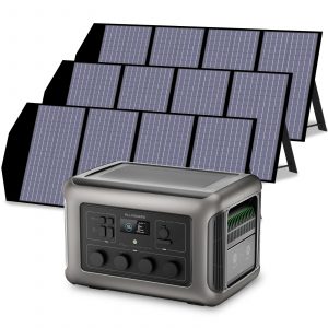 Allpowers Solargenerator-Kit 3500W (R3500 + SP029 140W Solarpanel) R3500 + 3 x SP029 Solarpanel