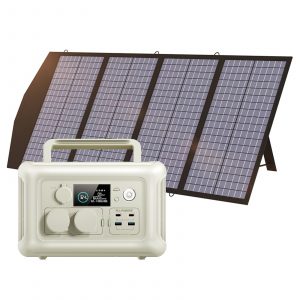 Allpowers R600 600W Tragbare Powerstation mit Solarpanel 140W SP029