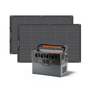 Allpowers Solargenerator-Kit 1500W (S1500 Plus+ SF100 100W Solarpanel) S1500 Plus + 2 x SF100 100W Solarpanel