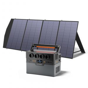 Allpowers Solargenerator-Kit 1500W (S1500 Plus + SP033 200W Solarpanel) S1500 Plus + SP033 200W Solarpanel