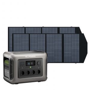 Allpowers R1500 2500W Powerstation mit Solarpanel 140W SP029