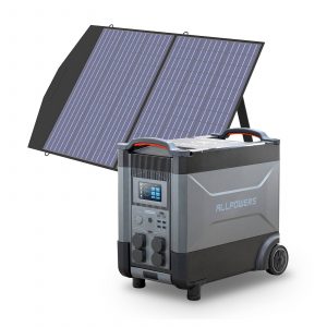 Allpowers Solargenerator-Kit 4000W (R4000 + SP027 100W Solarpanel) R4000 + SP027 Solarpanel