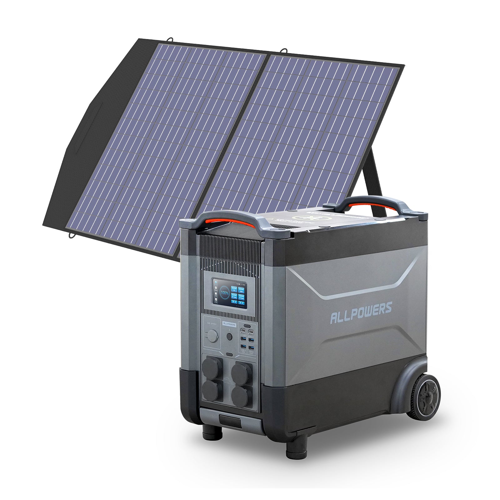 Allpowers Solargenerator-Kit 4000W (R4000 + SP027 100W Solarpanel) R4000 + SP027 Solarpanel