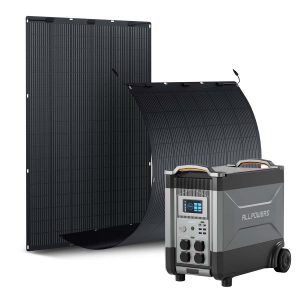 Allpowers R4000 4000W Tragbare Powerstation mit Solarpanel 400W SF400