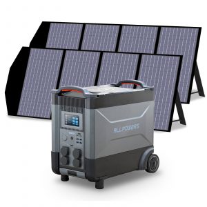 Allpowers Solargenerator-Kit 4000W (R4000 + SP029 140W Solarpanel) R4000 + 2 x SP029 Solarpanel