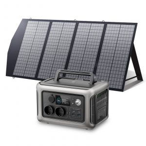 Allpowers R600 600W Tragbare Powerstation mit Solarpanel 140W SP029