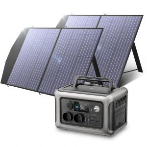 Allpowers R600 600W Tragbare Powerstation mit Solarpanel 100W SP027