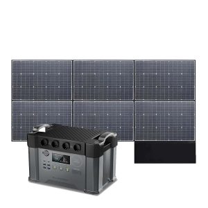 Allpowers S2000 Pro 2400W Tragbare Powerstation mit Solarpanel 600W SP039