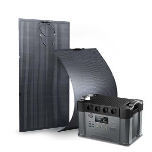 Allpowers S2000 Pro 2400W Powerstation mit Solarpanel 200W SF200
