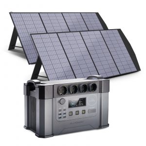 Allpowers S2000 Pro 2400W Powerstation mit Solarpanel 200W SP033